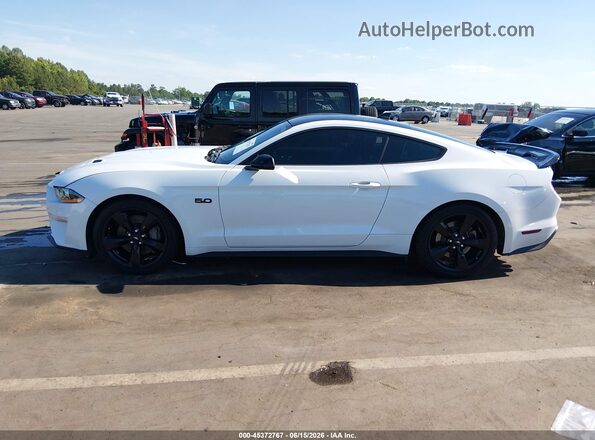 1FA6P8CF4M5104445 2021 FORD MUSTANG White Vista interior de 360 grados