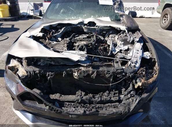 1FA6P8CF4M5144492 2021 FORD MUSTANG Черный Вид сзади