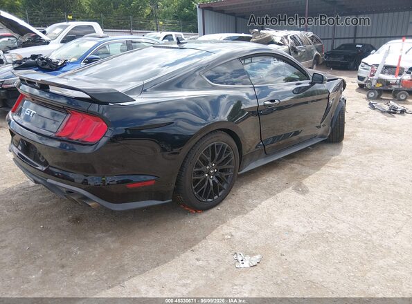1FA6P8CF4N5111381 2022 FORD MUSTANG Black Հետևի աջ