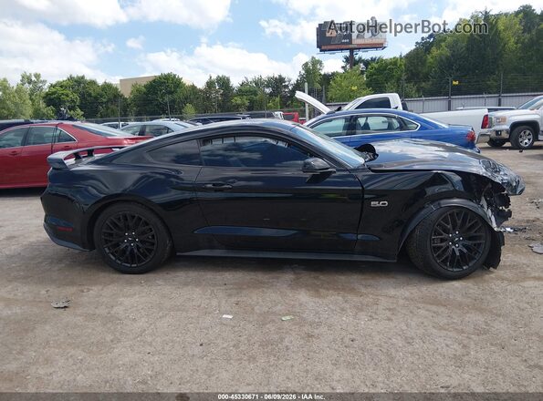 1FA6P8CF4N5111381 2022 FORD MUSTANG Black Սալոնի 360 աստիճան տեսք