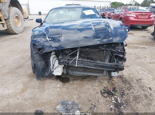 1FA6P8CF4N5111381 2022 FORD MUSTANG Black Սալոնի հետևի տեսք