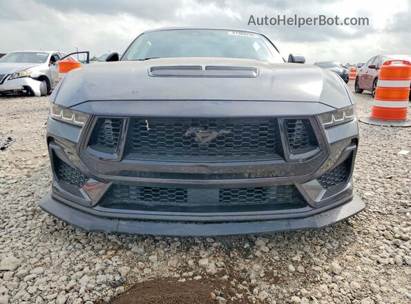 1FA6P8CF4R5436263 2024 FORD MUSTANG Charcoal Widok z przodu