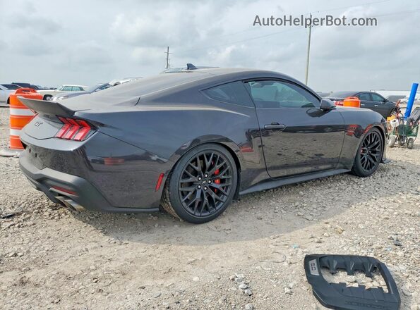 1FA6P8CF4R5436263 2024 FORD MUSTANG Charcoal Tył prawy