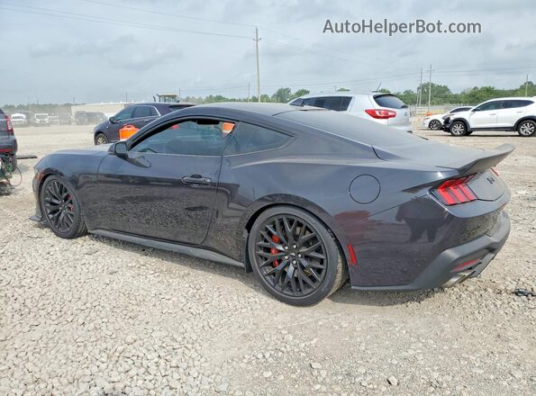1FA6P8CF4R5436263 2024 FORD MUSTANG Charcoal Tył lewy