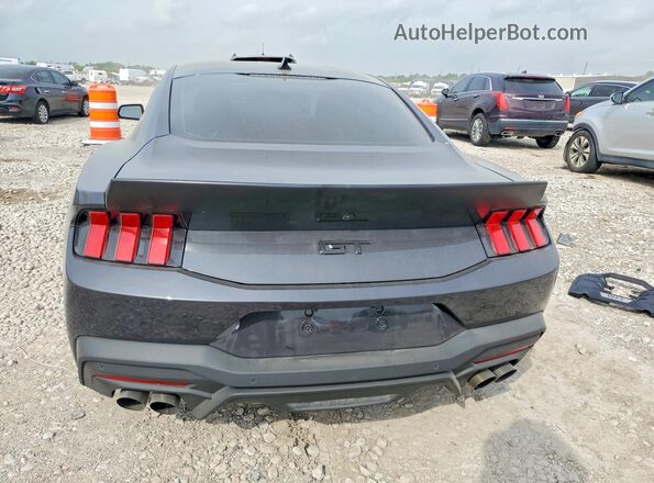 1FA6P8CF4R5436263 2024 FORD MUSTANG Charcoal Widok z tyłu