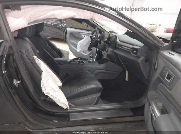 1FA6P8CF4T5401519 2026 FORD MUSTANG Black წინა სალონის ხედი