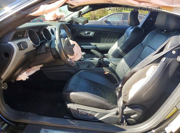 1FA6P8CF5G5220323 2016 FORD MUSTANG Black Front interior view