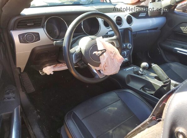 1FA6P8CF5G5220323 2016 FORD MUSTANG Black Dashboard view