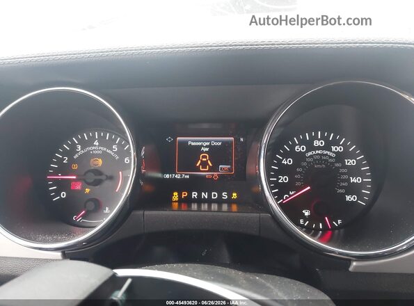 1FA6P8CF5G5246274 2016 FORD MUSTANG Black Widok tylnych siedzeń