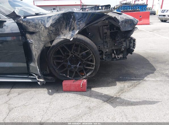 1FA6P8CF5G5246274 2016 FORD MUSTANG Black Widok wnętrza z tyłu