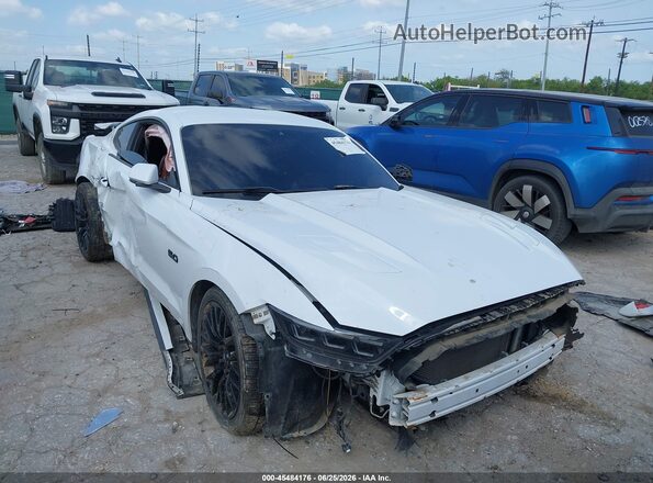 1FA6P8CF5G5256478 2016 FORD MUSTANG White Widok z przodu