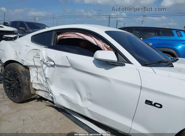 1FA6P8CF5G5256478 2016 FORD MUSTANG White Widok wnętrza 360 stopni