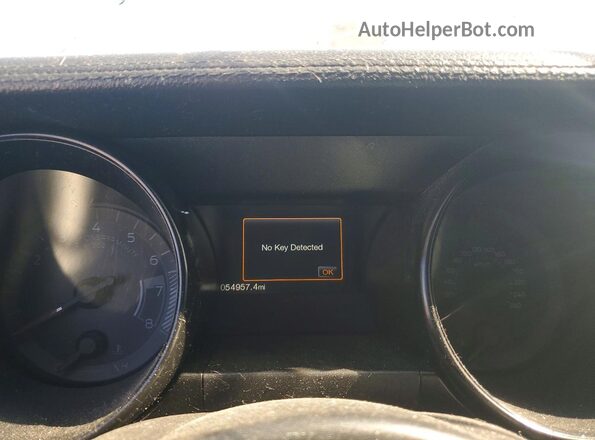 1FA6P8CF5G5301094 2016 FORD MUSTANG Blue Vista del cuadro de instrumentos