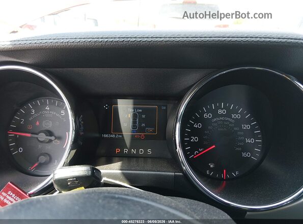 1FA6P8CF5G5302102 2016 FORD MUSTANG Красный Вид задних сидений