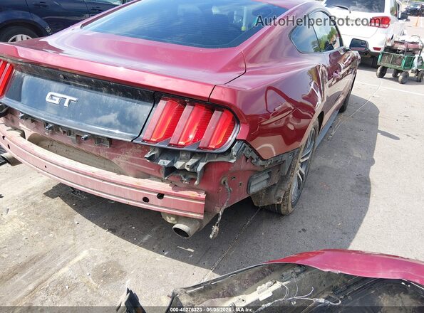 1FA6P8CF5G5302102 2016 FORD MUSTANG Красный Вид спереди