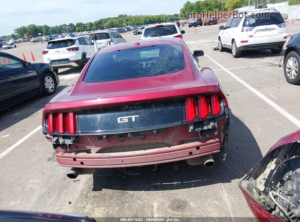 1FA6P8CF5G5302102 2016 FORD MUSTANG Красный 