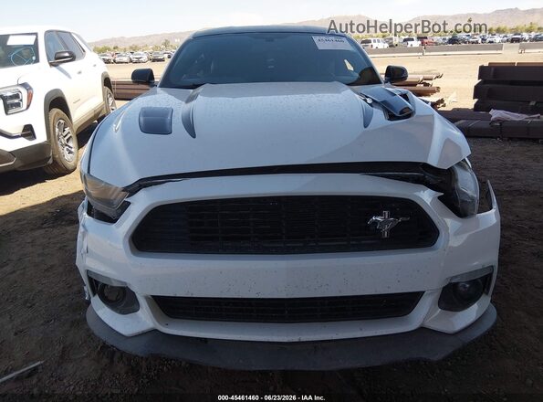 1FA6P8CF5G5327159 2016 FORD MUSTANG White Vista frontal