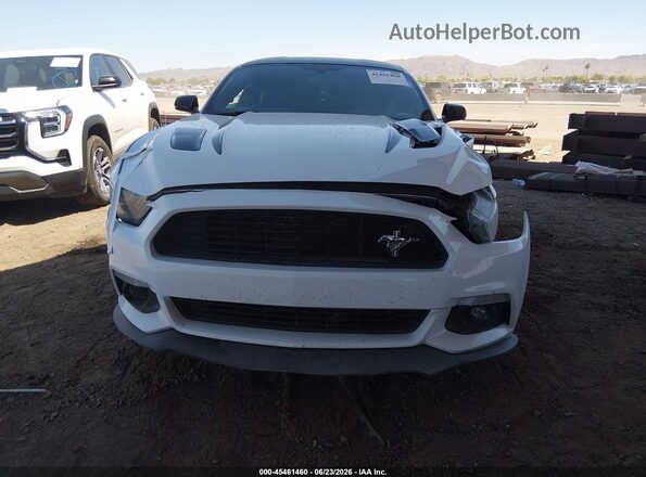 1FA6P8CF5G5327159 2016 FORD MUSTANG White Vista del cuadro de instrumentos