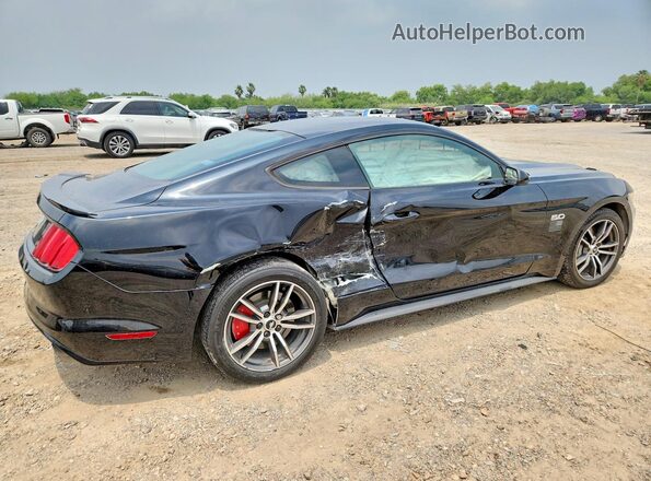 1FA6P8CF5H5275940 2017 FORD MUSTANG Black Задня права чверть
