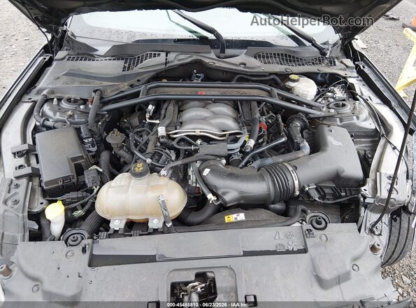 1FA6P8CF5J5126028 2018 FORD MUSTANG Gray უკანა ხედი