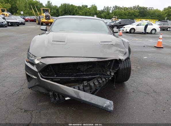 1FA6P8CF5J5126028 2018 FORD MUSTANG Gray უკანა სალონის ხედი