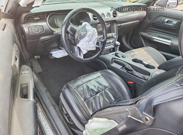1FA6P8CF5K5135054 2019 FORD MUSTANG Серый Вид панели приборов