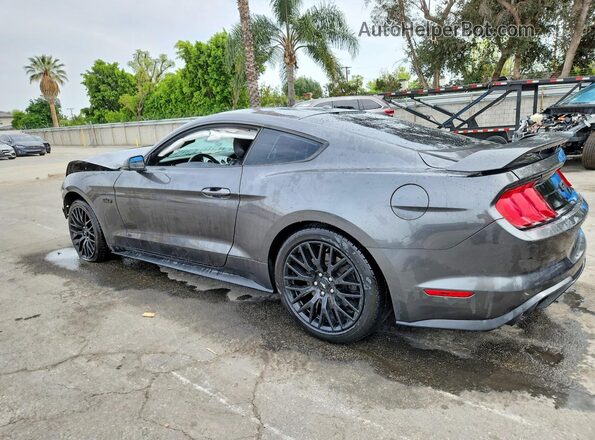 1FA6P8CF5K5135054 2019 FORD MUSTANG Серый Задняя левая четверть