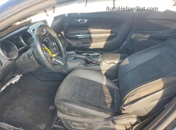 1FA6P8CF5M5148440 2021 FORD MUSTANG Black Vista interior delantera