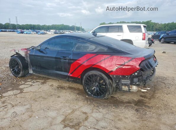 1FA6P8CF5M5148440 2021 FORD MUSTANG Black Trasero izquierdo