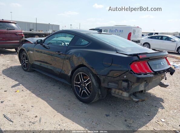 1FA6P8CF5N5133292 2022 FORD MUSTANG Black Rear left