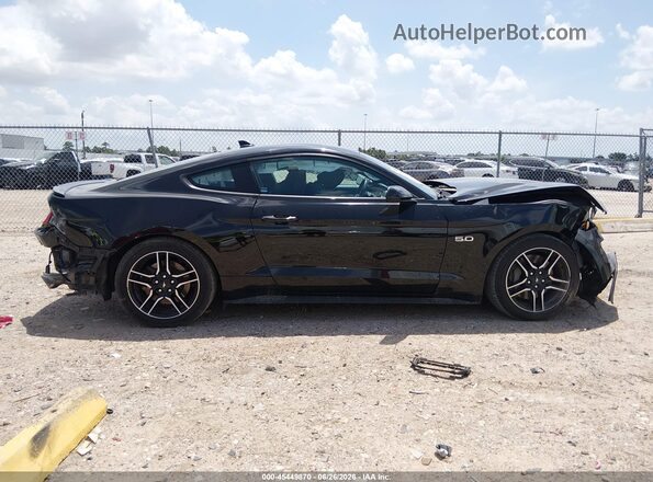 1FA6P8CF5N5133292 2022 FORD MUSTANG Black 360 interior view