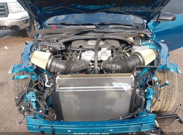 1FA6P8CF5T5403344 2026 FORD MUSTANG Green Вид ззаду