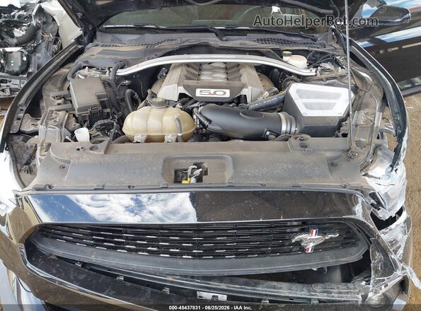 1FA6P8CF6G5206687 2016 FORD MUSTANG Черный Вид сзади