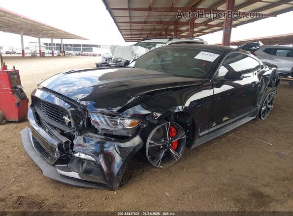 1FA6P8CF6G5206687 2016 FORD MUSTANG Черный Вид спереди