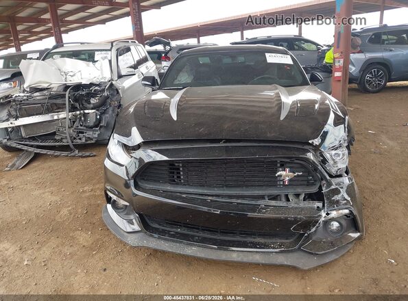 1FA6P8CF6G5206687 2016 FORD MUSTANG Черный Вид щитка приборов