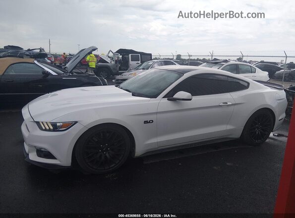 1FA6P8CF6G5268168 2016 FORD MUSTANG White Widok wnętrza 360 stopni