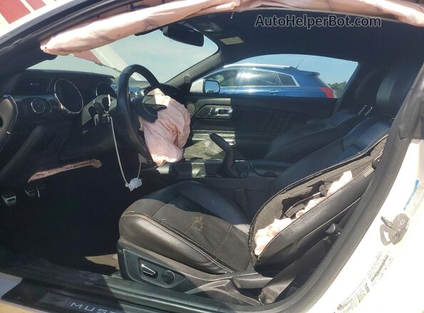 1FA6P8CF6H5271332 2017 FORD MUSTANG White Vista interior delantera