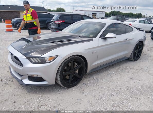 1FA6P8CF6H5328371 2017 FORD MUSTANG Silver 