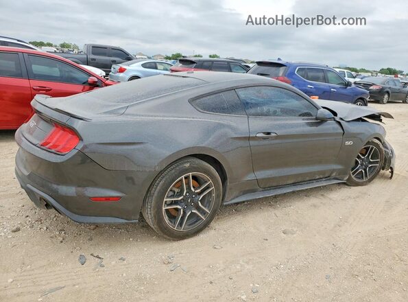 1FA6P8CF6K5105982 2019 FORD MUSTANG Gray 