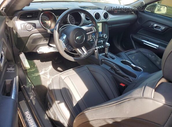 1FA6P8CF6K5123690 2019 FORD MUSTANG Black წინა პანელის ხედი