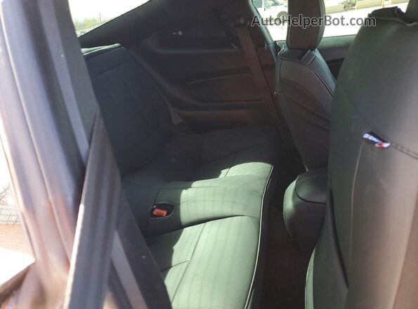 1FA6P8CF6K5123690 2019 FORD MUSTANG Black უკანა სავარძლების ხედი
