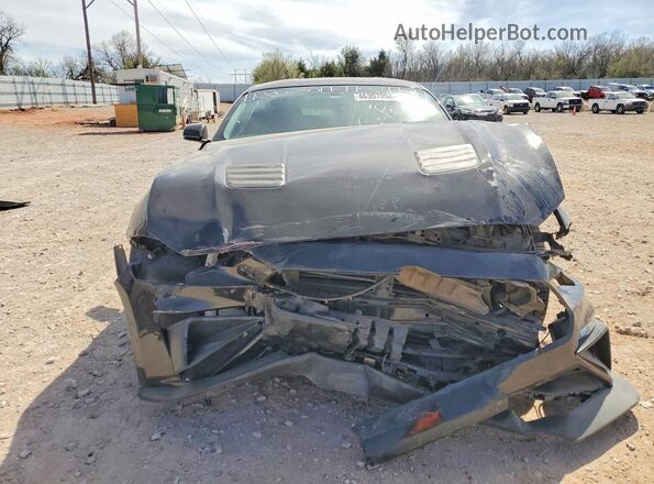 1FA6P8CF6K5123690 2019 FORD MUSTANG Black წინა ხედი