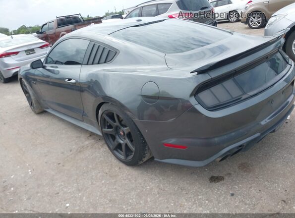 1FA6P8CF6K5134057 2019 FORD MUSTANG Серый Задняя левая четверть