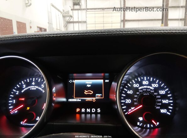 1FA6P8CF6K5138190 2019 FORD MUSTANG Red Vista de los asientos traseros