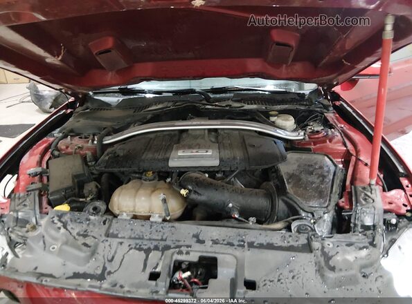 1FA6P8CF6K5138190 2019 FORD MUSTANG Red Vista trasera
