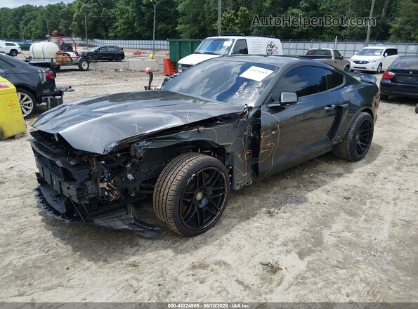 1FA6P8CF6L5103442 2020 FORD MUSTANG Gray Front left