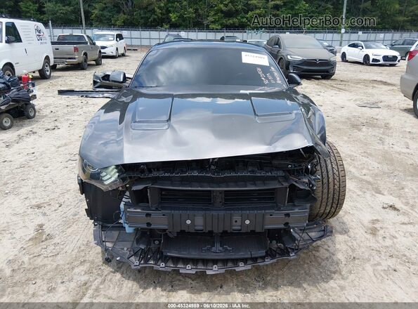 1FA6P8CF6L5103442 2020 FORD MUSTANG Gray Rear interior view