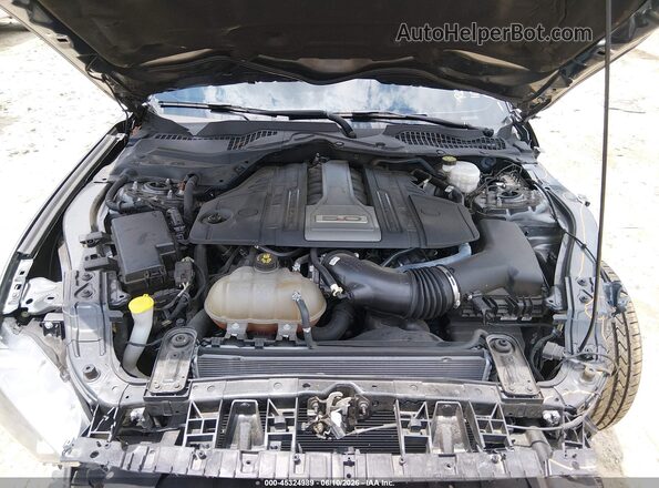 1FA6P8CF6L5103442 2020 FORD MUSTANG Gray Rear view