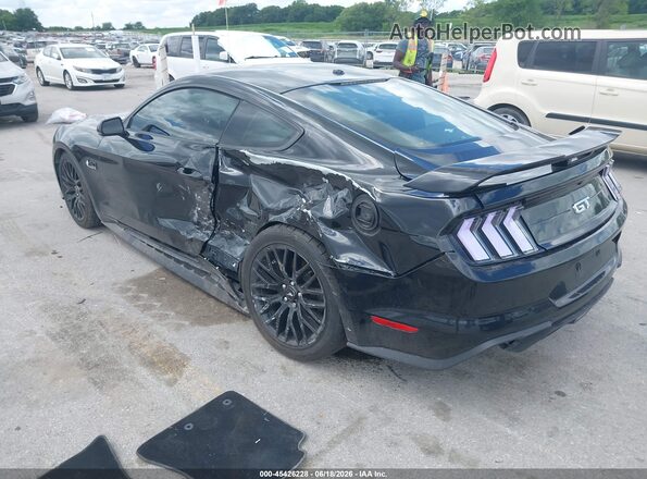 1FA6P8CF6L5118118 2020 FORD MUSTANG Black უკანა მარცხენა