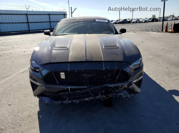 1FA6P8CF6L5136327 2020 FORD MUSTANG Black წინა ხედი